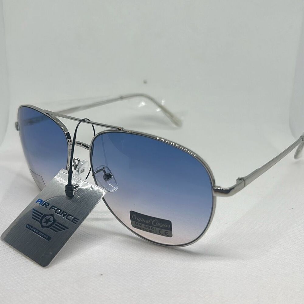 Air Force Unisex Aviator Ocean Lens Sunglasses